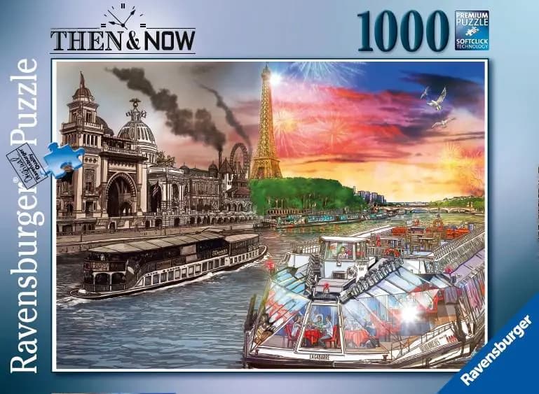 Ravensburger - Puzzle Paris, France - 1000 dielov
