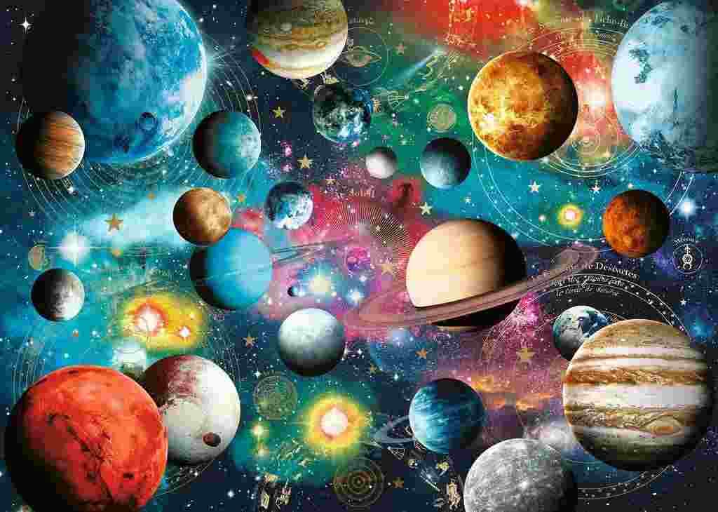 Ravensburger - Puzzle Planetarium XXL - 500 dielov