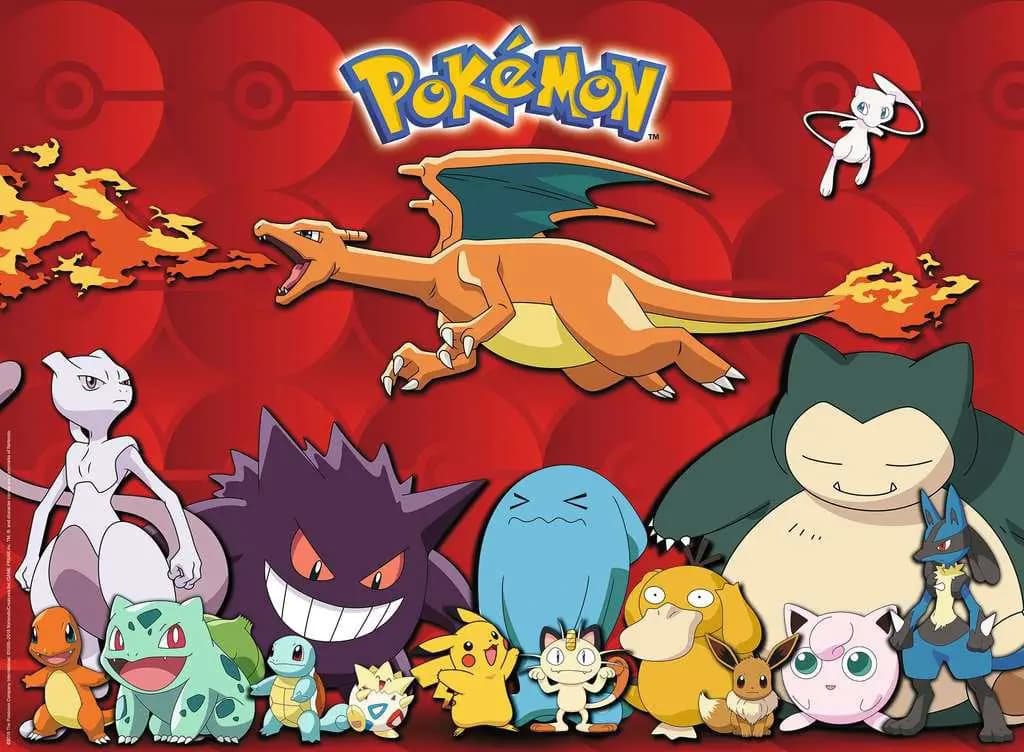 Ravensburger - Puzzle Pokemon - 100 dielov