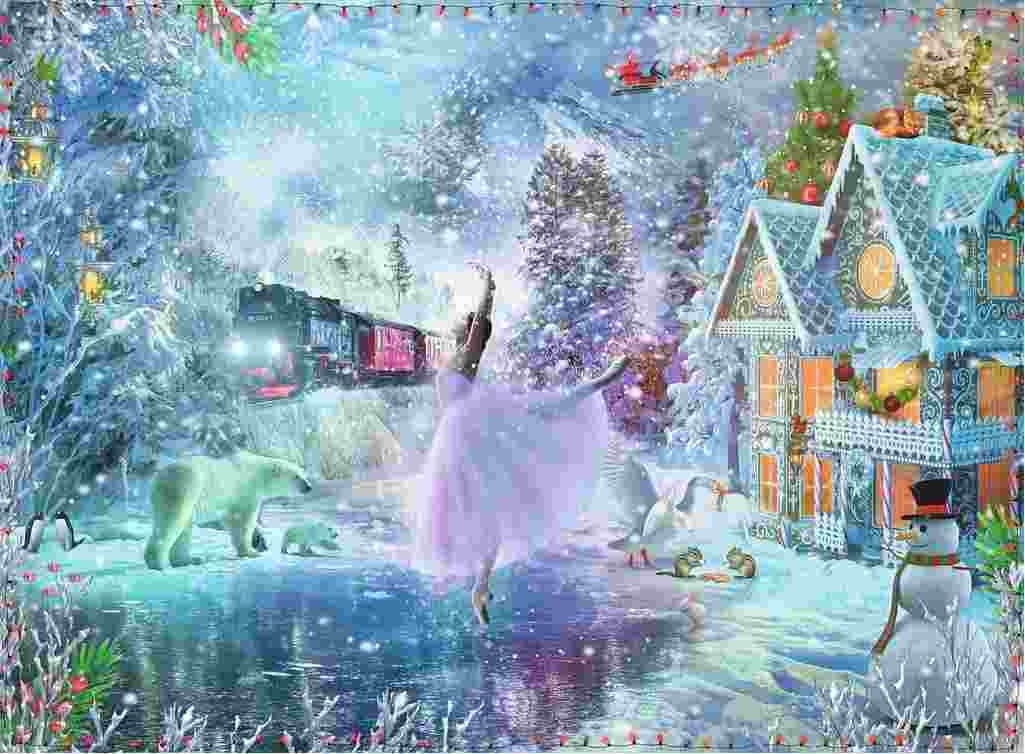 Ravensburger - Puzzle Polar Christmas - 300 dielov