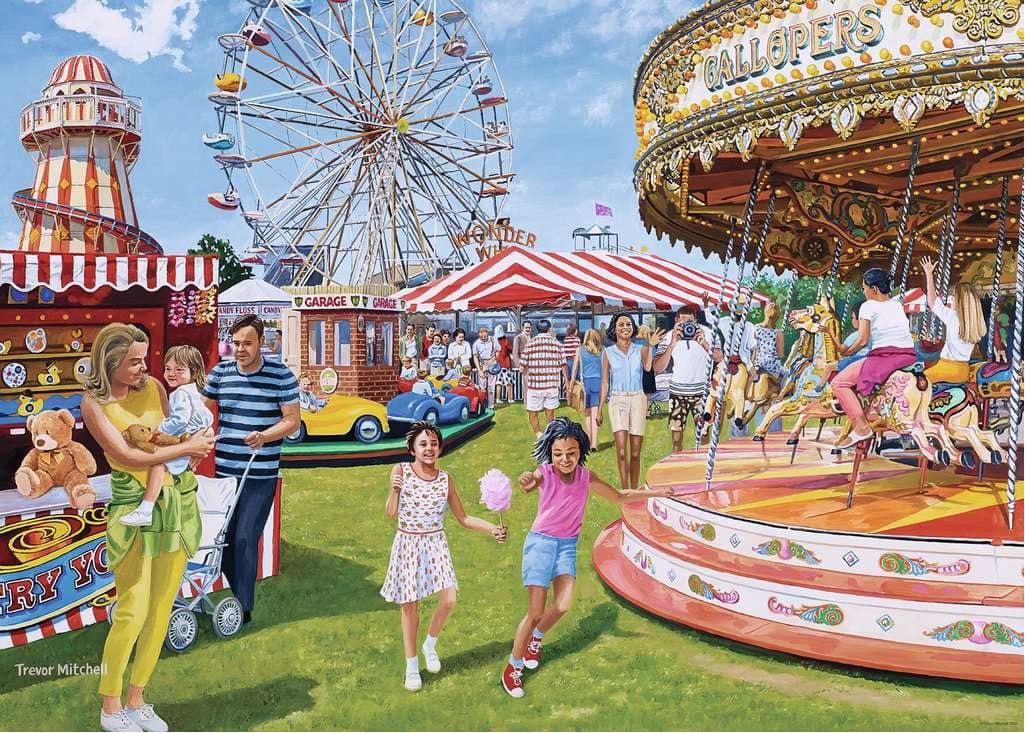 RAVENSBURGER Puzzle Pouťová zábava 1000 dílků