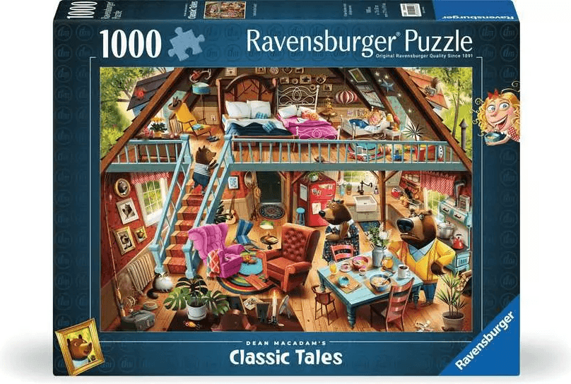 RAVENSBURGER Puzzle Přistižena! 1000 dílků