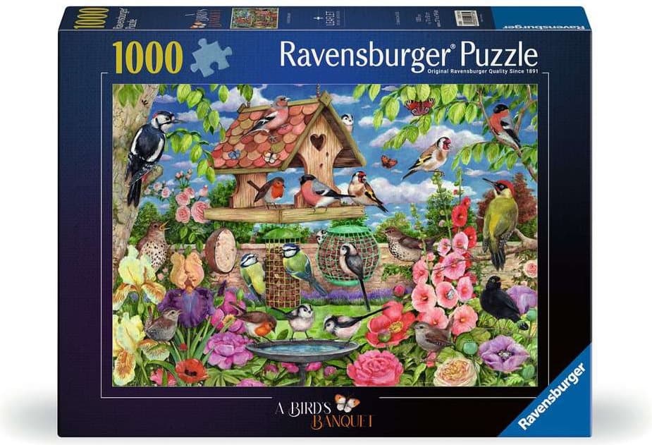 RAVENSBURGER Puzzle Ptačí stůl 1000 dílků
