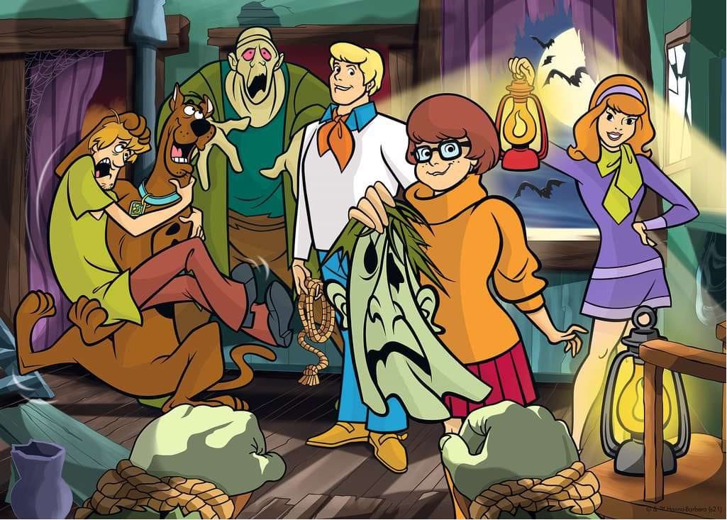 RAVENSBURGER Puzzle Scooby Doo 1000 dílků