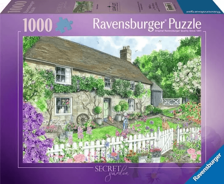 RAVENSBURGER Puzzle Tajná zahrada 1000 dílků