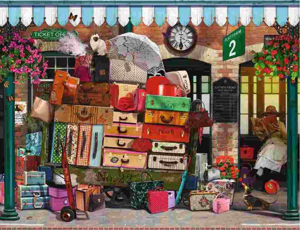 Ravensburger - Puzzle Traveling Light - 2000 dielov