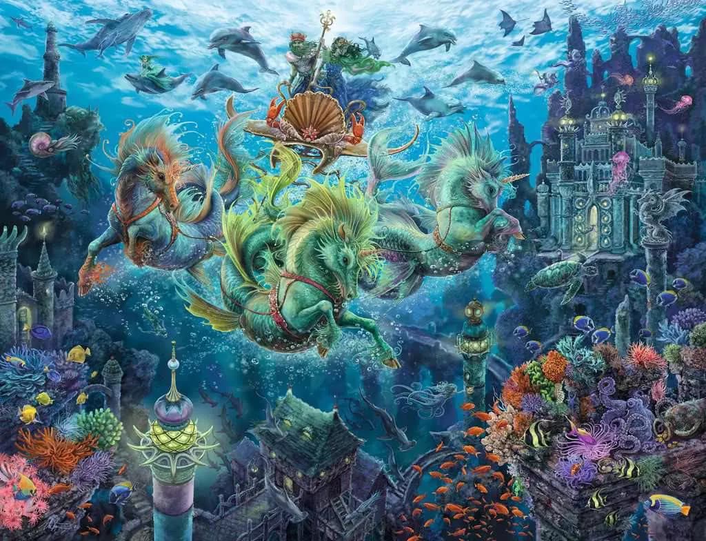 Ravensburger - Puzzle Underwater magic - 2000 dielov