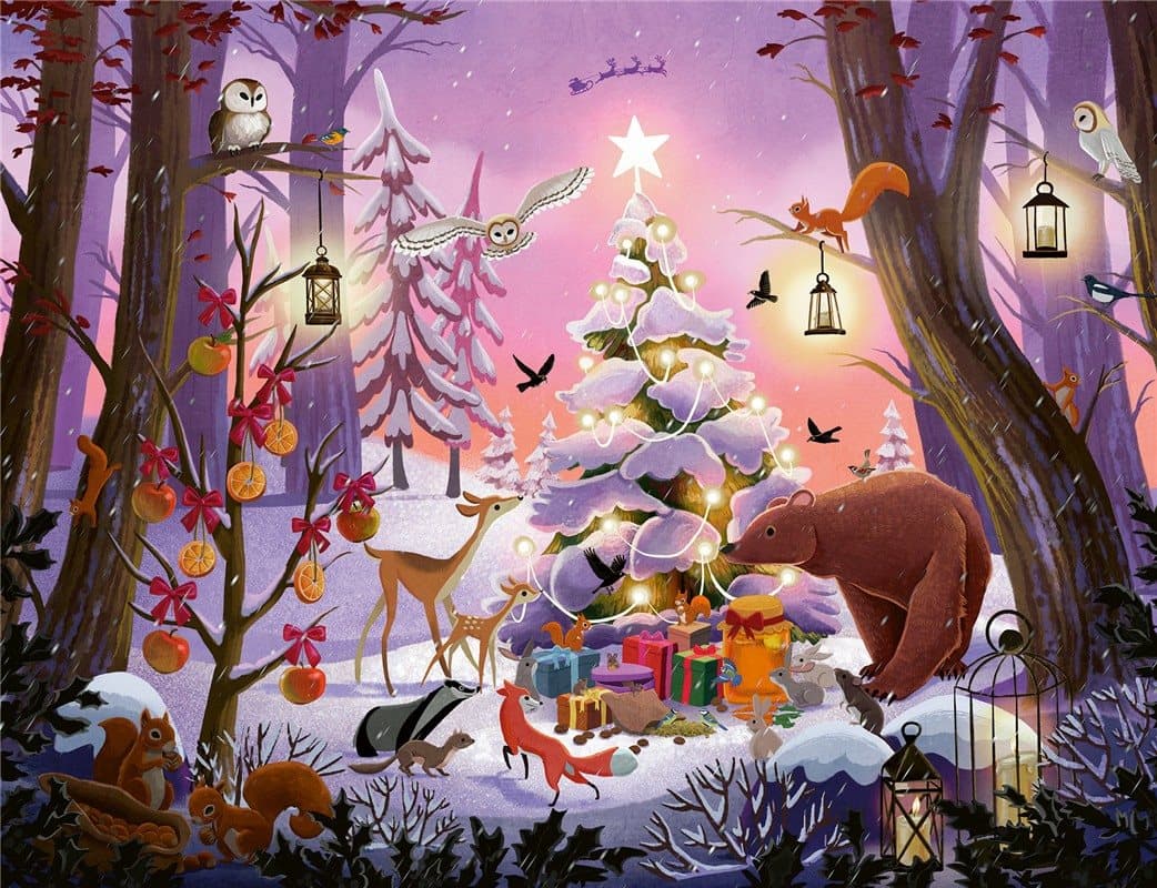 RAVENSBURGER Puzzle Vánoční zázrak 2000 dílků