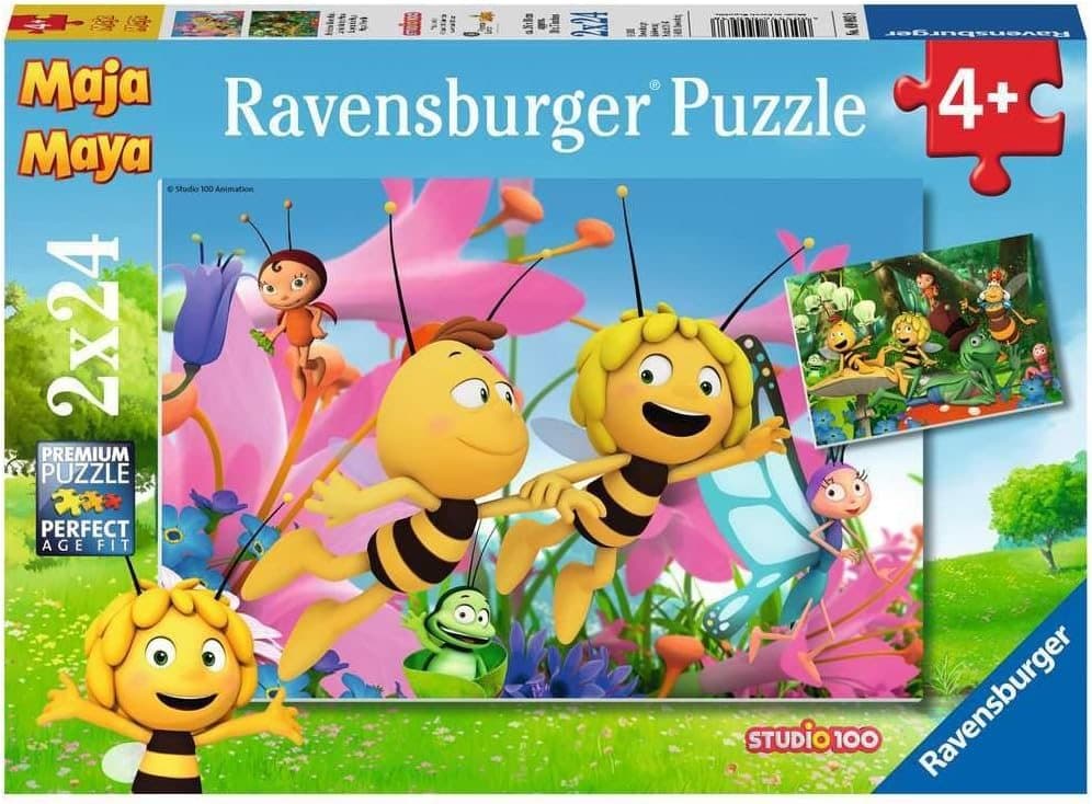 RAVENSBURGER Puzzle Včelka Mája 2x24 dílků