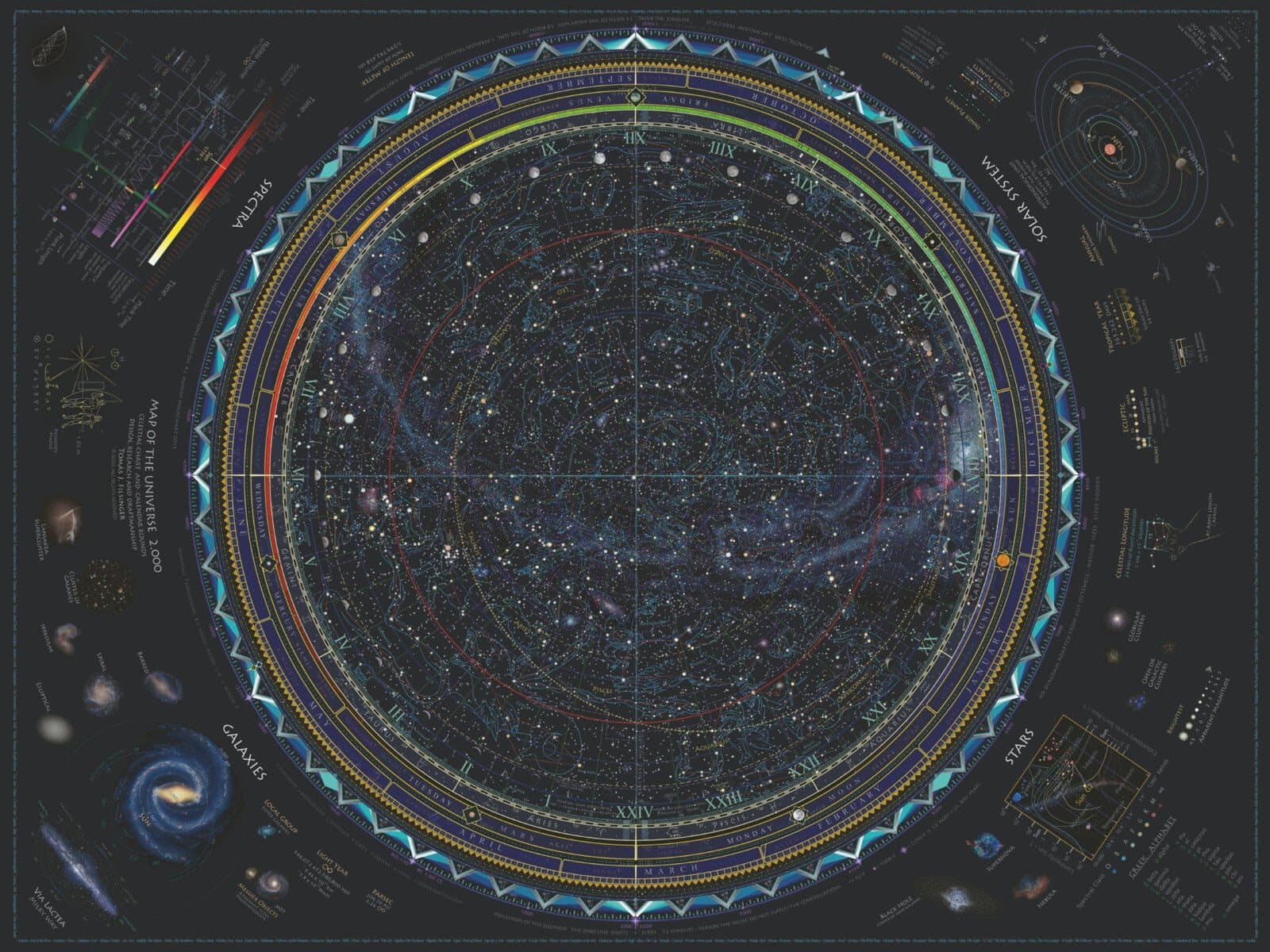 RAVENSBURGER Puzzle Vesmír 1500 dílků