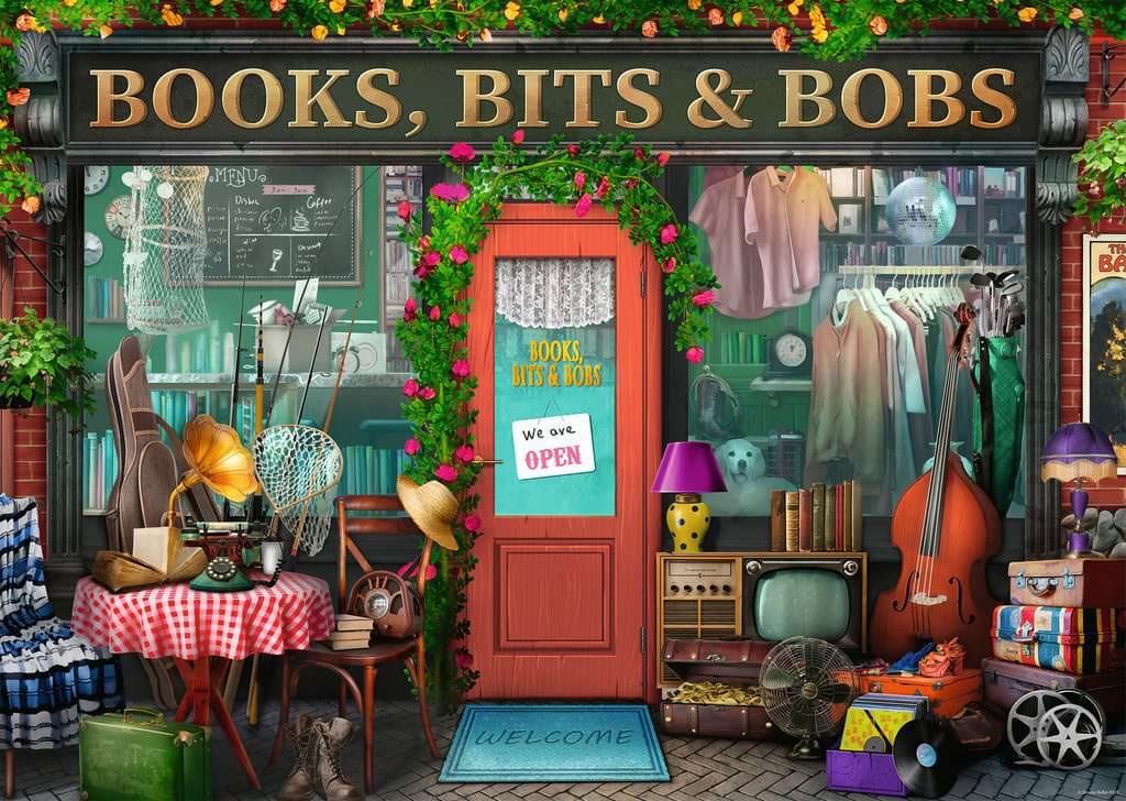RAVENSBURGER Puzzle Vetešnictví 1000 dílků