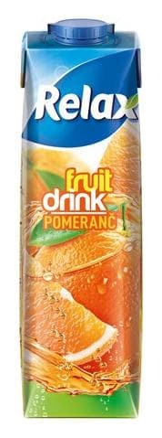 Relax 1L Fruit drink Pomaranč