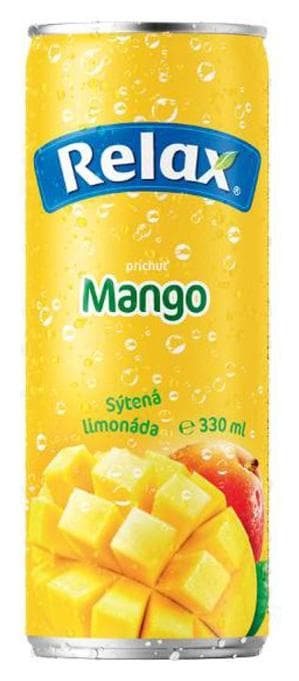 Relax Limonáda Mango 0,33L plech
