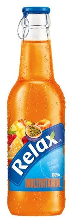 Relax viečko 0,25L sklo 100% multivitamín