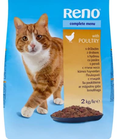 Reno Granule pre mačky hydina 2kg