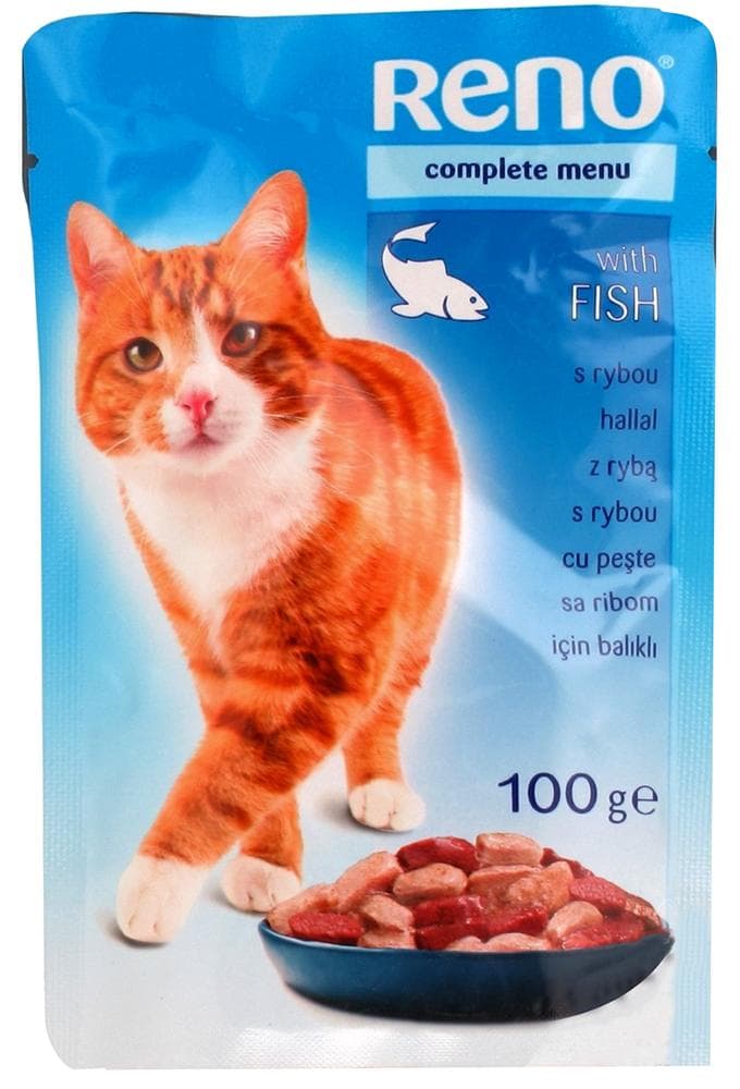 Reno Kapsička pre mačky 100g ryba