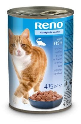Reno konzerva pre mačky ryba 415g