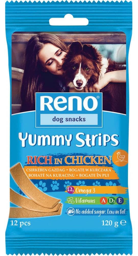 Reno Snack pre psov 120g hydina