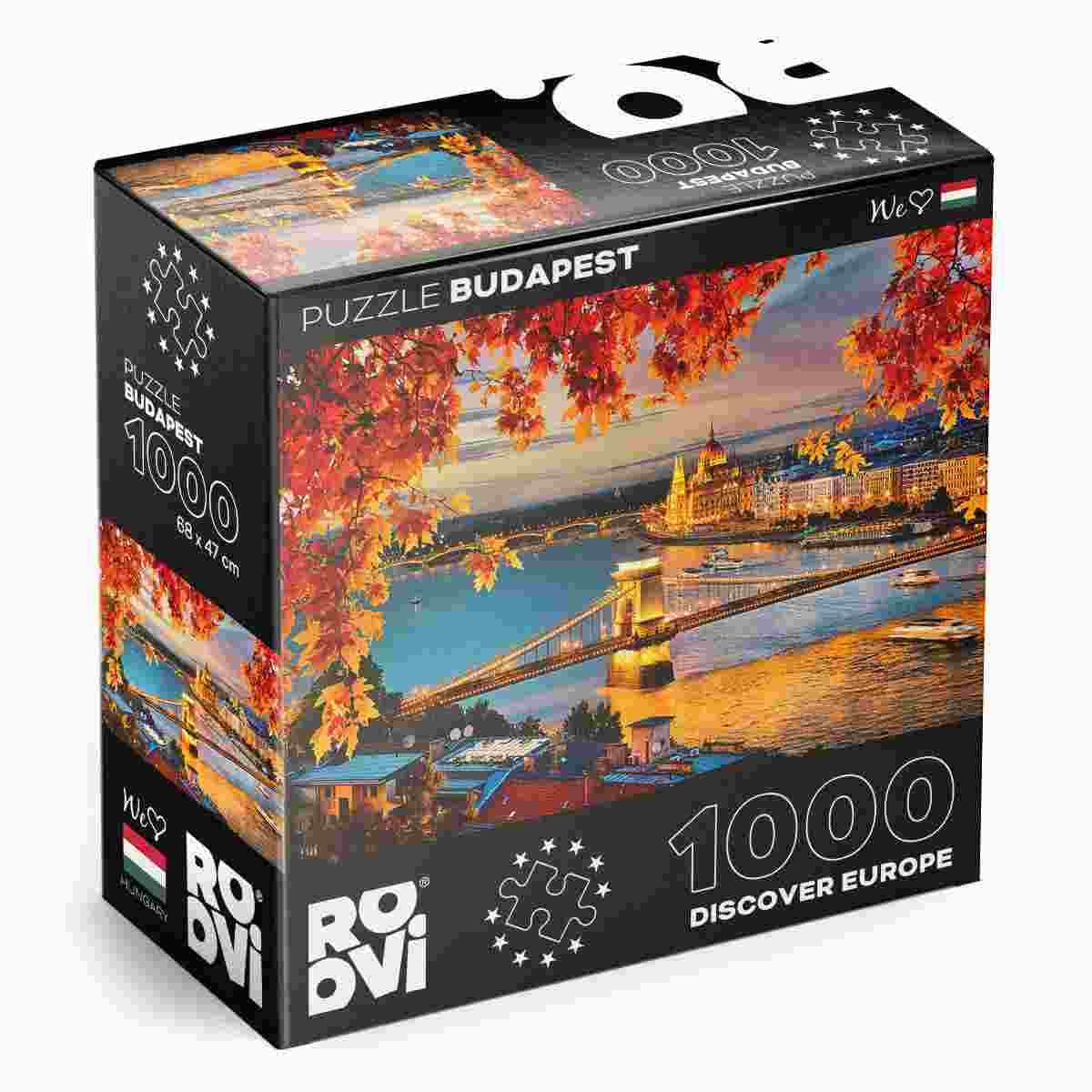 Roovi - Puzzle Budapest, Hungary - 1000 dielov