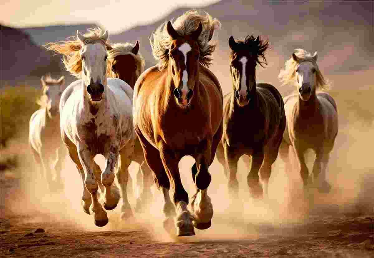 Roovi - Puzzle Wild Horses - 1000 dielov
