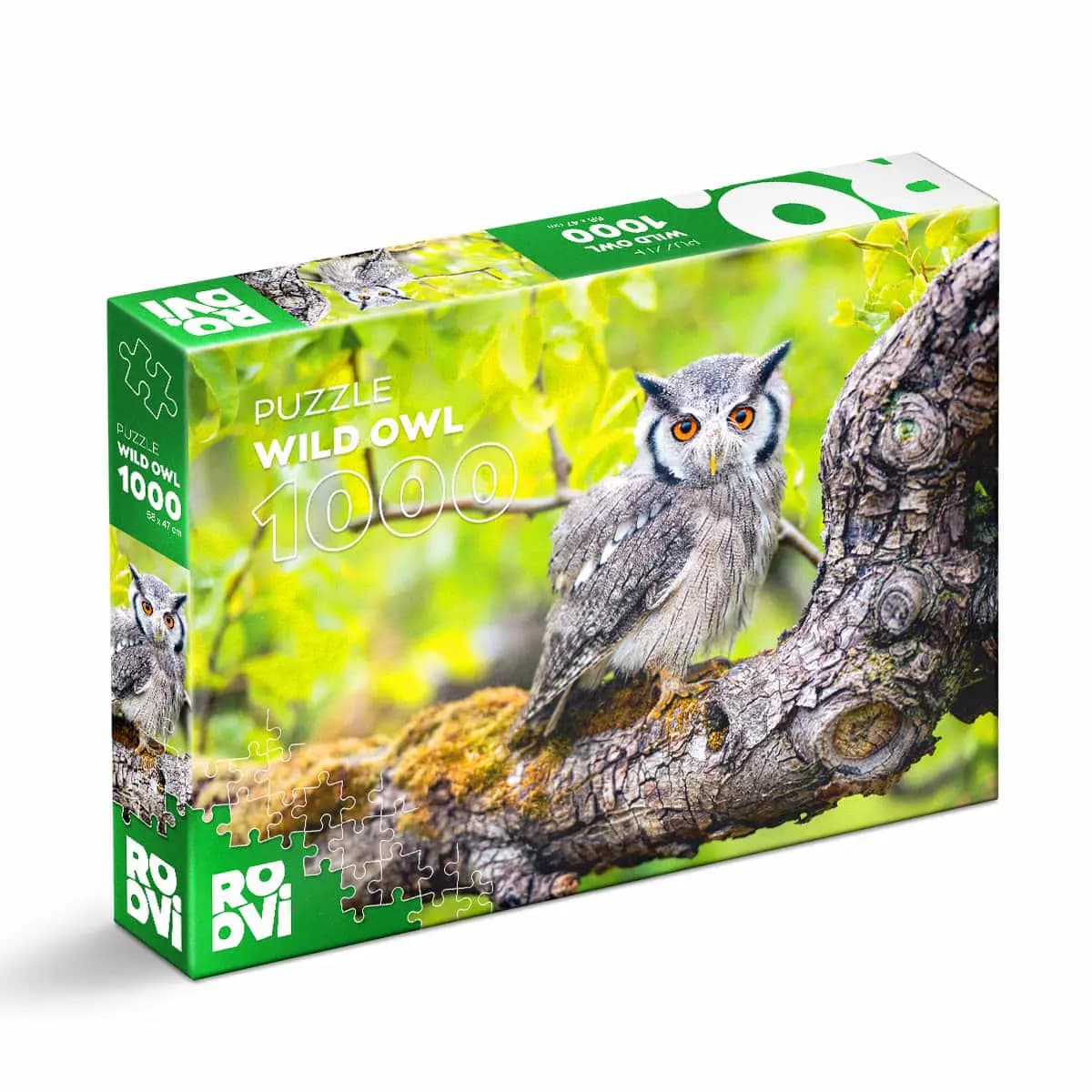 Roovi - Puzzle Wild Owl - 1000 dielov