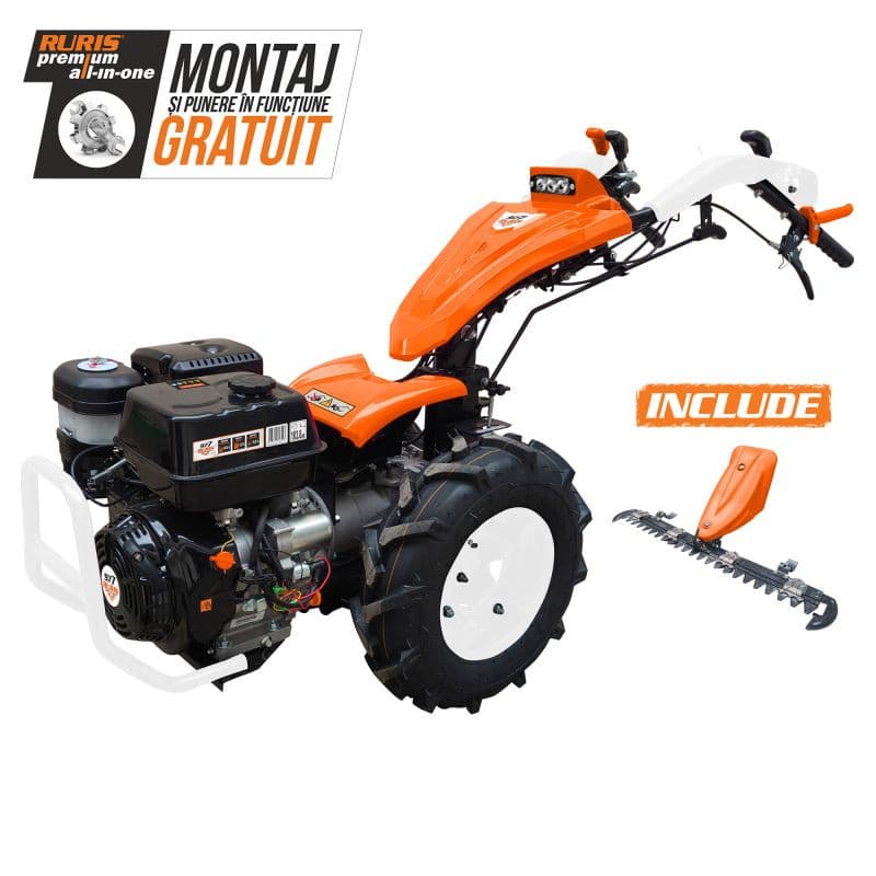 RURIS malotraktor C977 + lištová kosačka