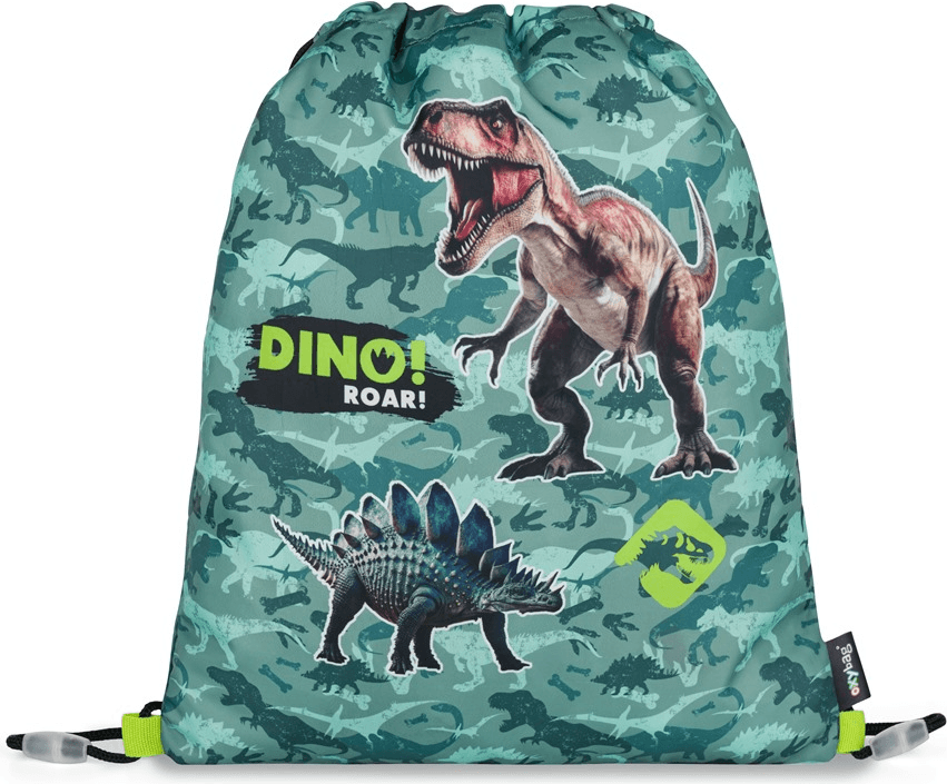Sáček na cvičky 30x37cm Dinosaurus