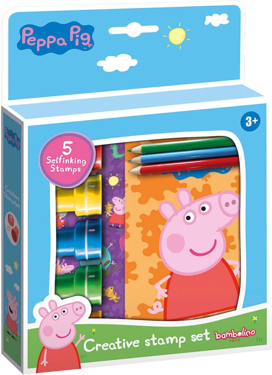 Sada razítek Prasátko Peppa s doplňky