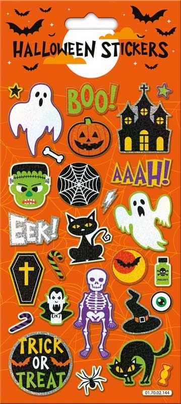 Samolepky Halloween Orange