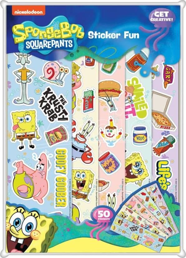 Samolepky Sponge Bob