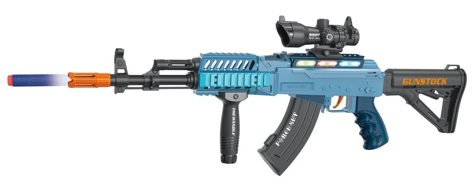 Samopal kalašnikov vzor AK-47 s 12 nábojmi 62cm