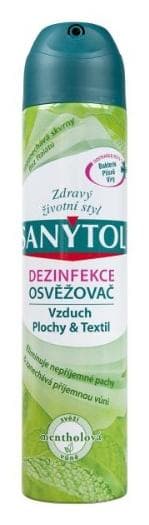 Sanytol dezinfekčný osviežovač A&S Menthol 300ml