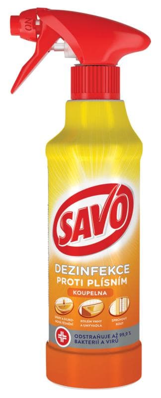 Savo 500ml proti plesni rozprašovač Kúpeľňa