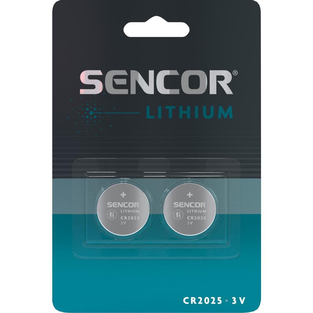 SBA CR2025 2BP Li SENCOR