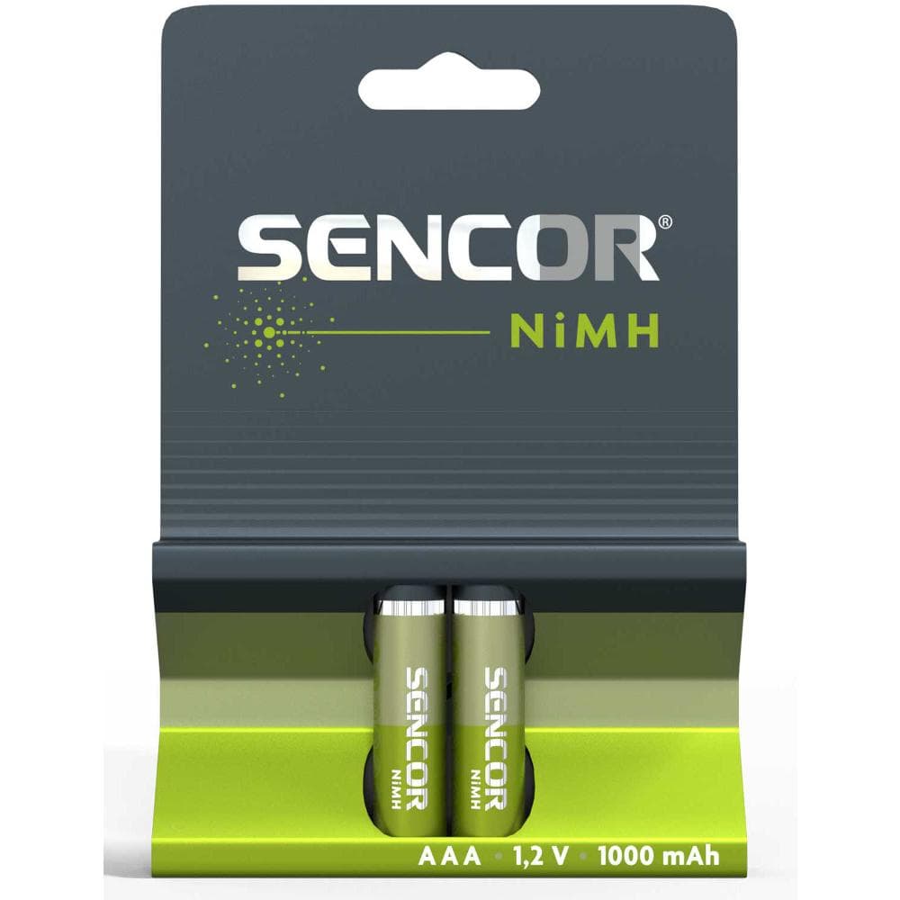 SBA HR03 2BP AAA NiMH 1000mAh SENCOR