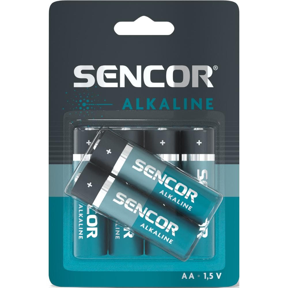 SBA LR6 4+2BP AA Alk SENCOR