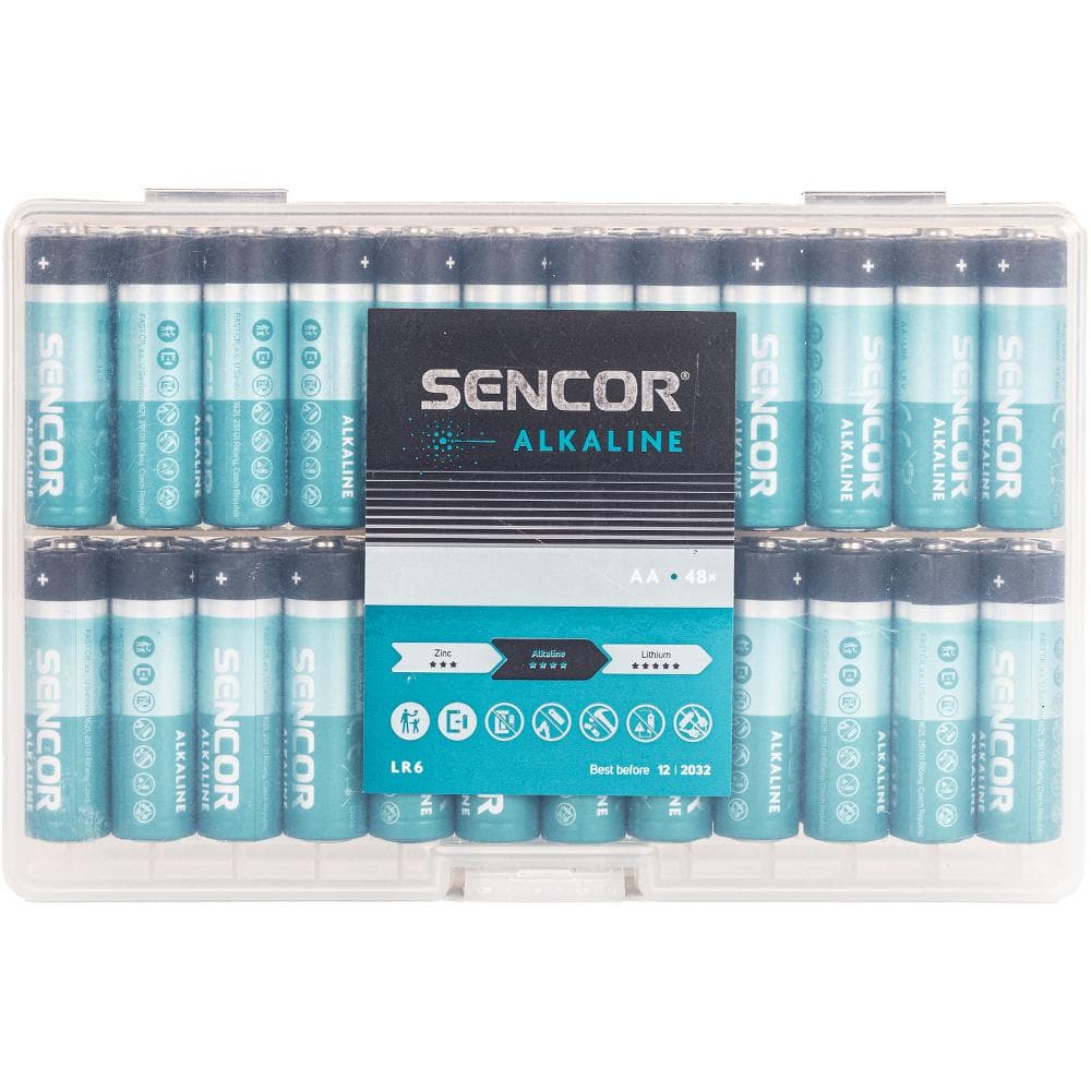 SBA LR6 48 BOX AA Alk SENCOR