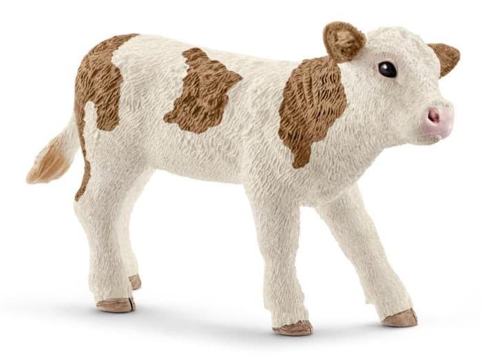SCHLEICH Farm World® 13802 Simentálské tele