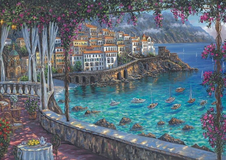 SCHMIDT Puzzle Amalfi pobřeží 1000 dílků