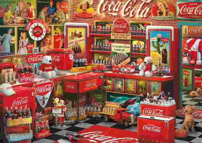 Schmidt - Puzzle Coca Cola - nostalgia - 1000 dielov