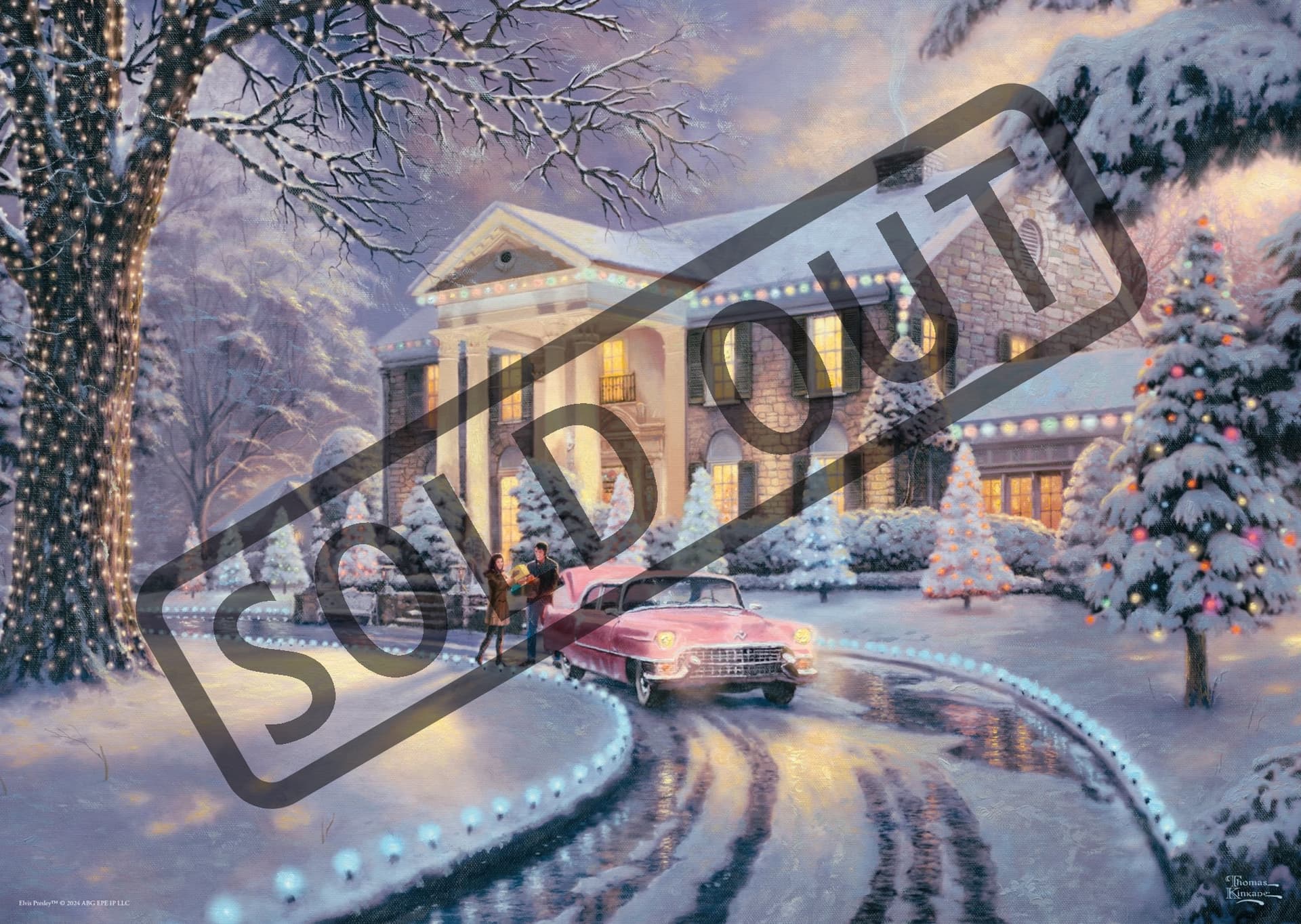 SCHMIDT Puzzle Graceland: Vánoce 1000 dílků