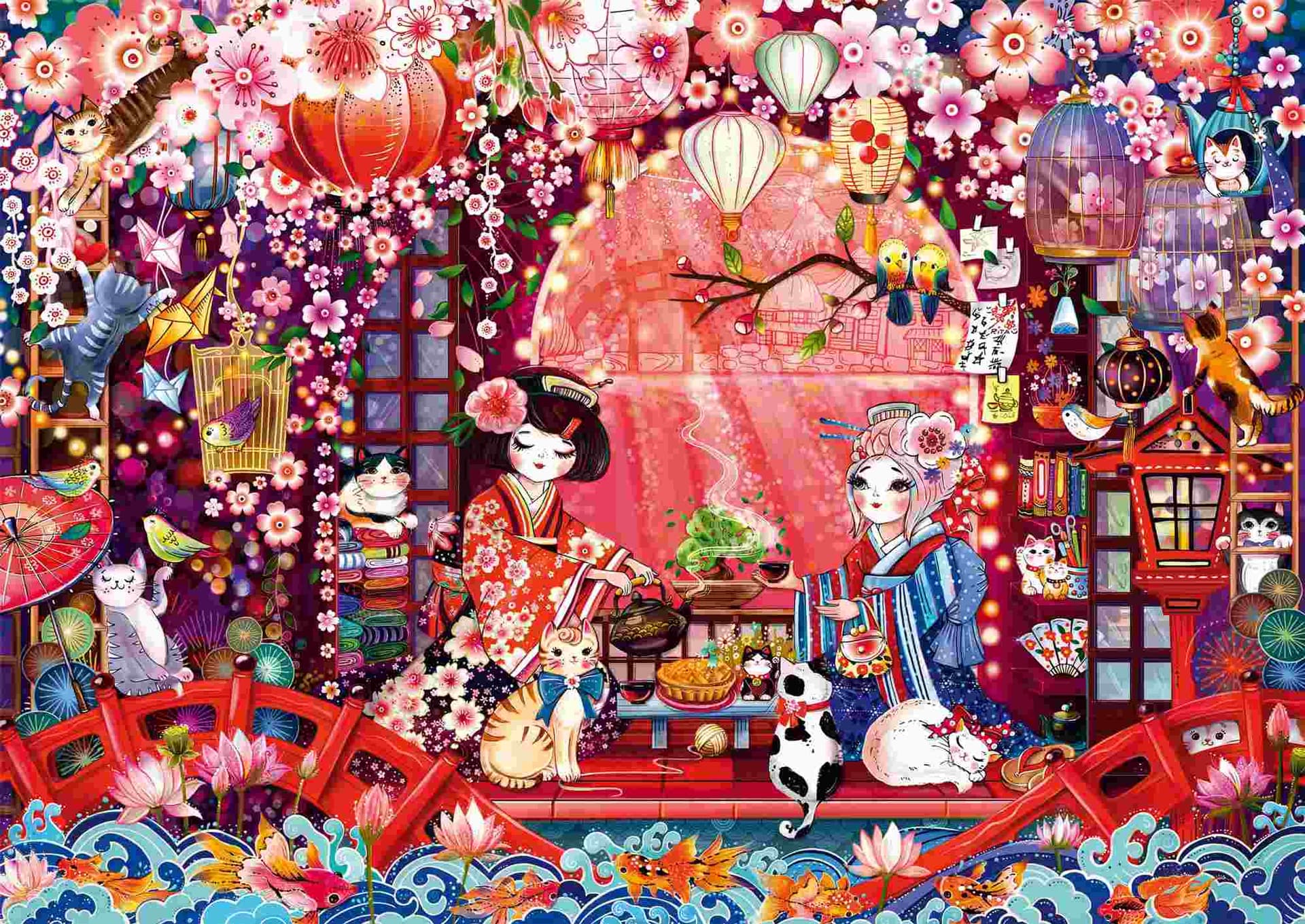 Schmidt - Puzzle Japanese tea ceremony - 500 dielov