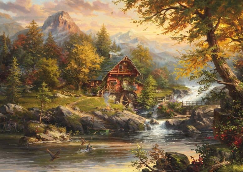 SCHMIDT Puzzle Letní dům 1000 dílků
