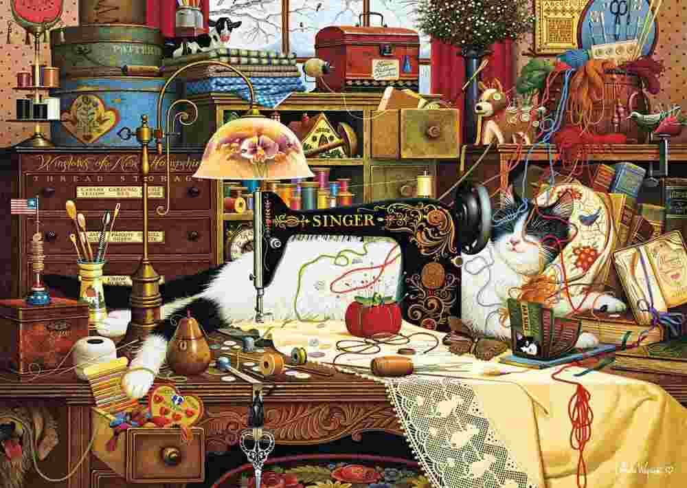 Schmidt - Puzzle Maggie the messmaker - 1000 dielov