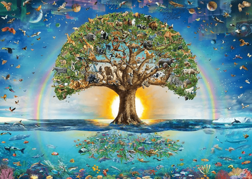 SCHMIDT Puzzle Magický strom života 1000 dílků