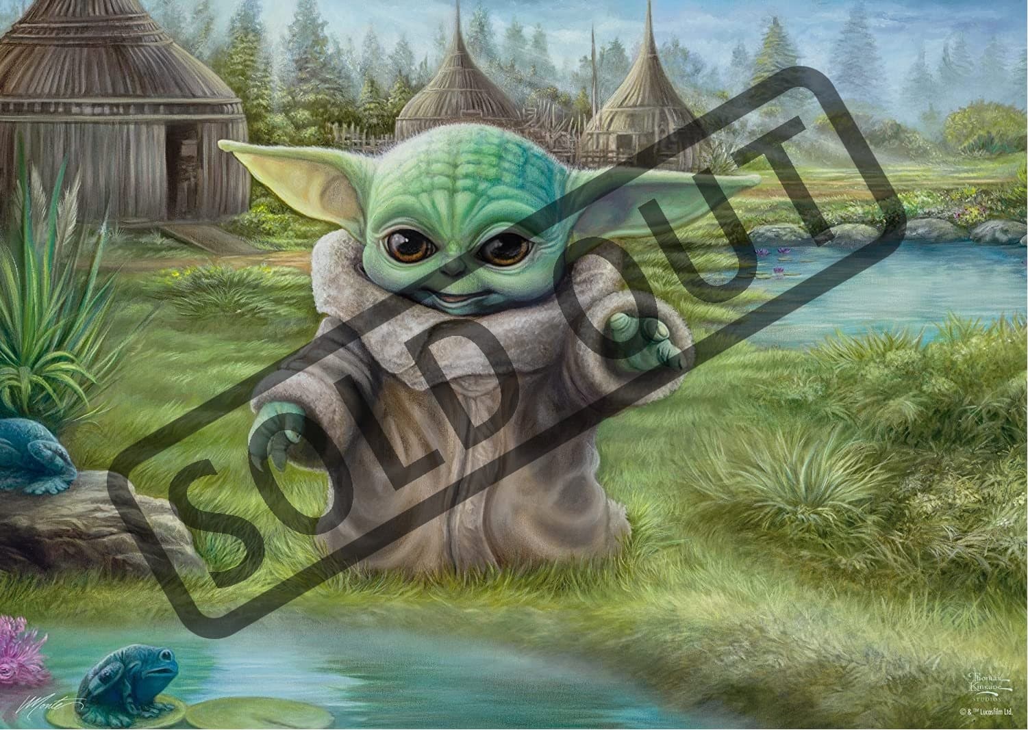 SCHMIDT Puzzle Mandalorian: Dítě 1000 dílků