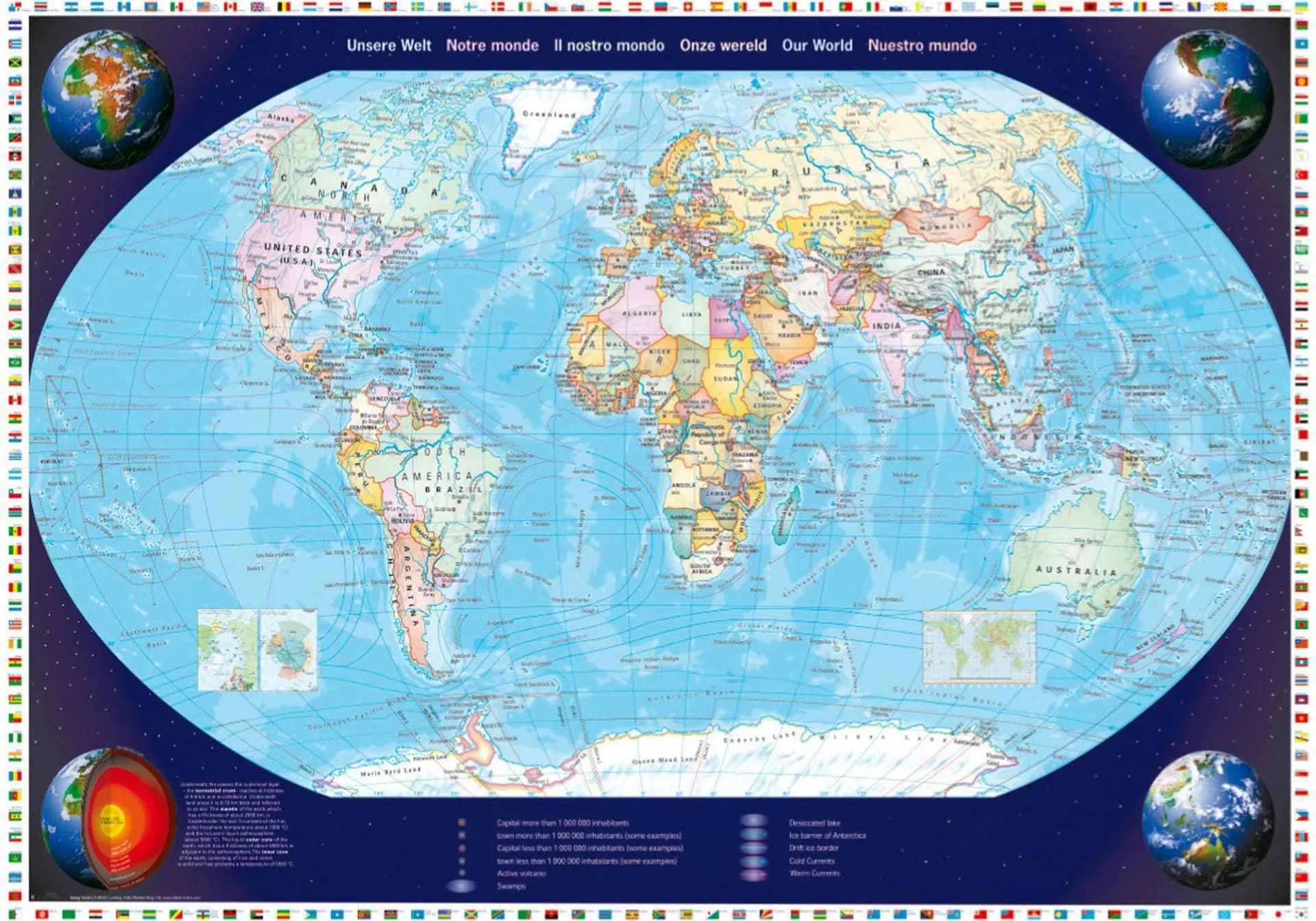 Schmidt - Puzzle Our world - 2000 dielov