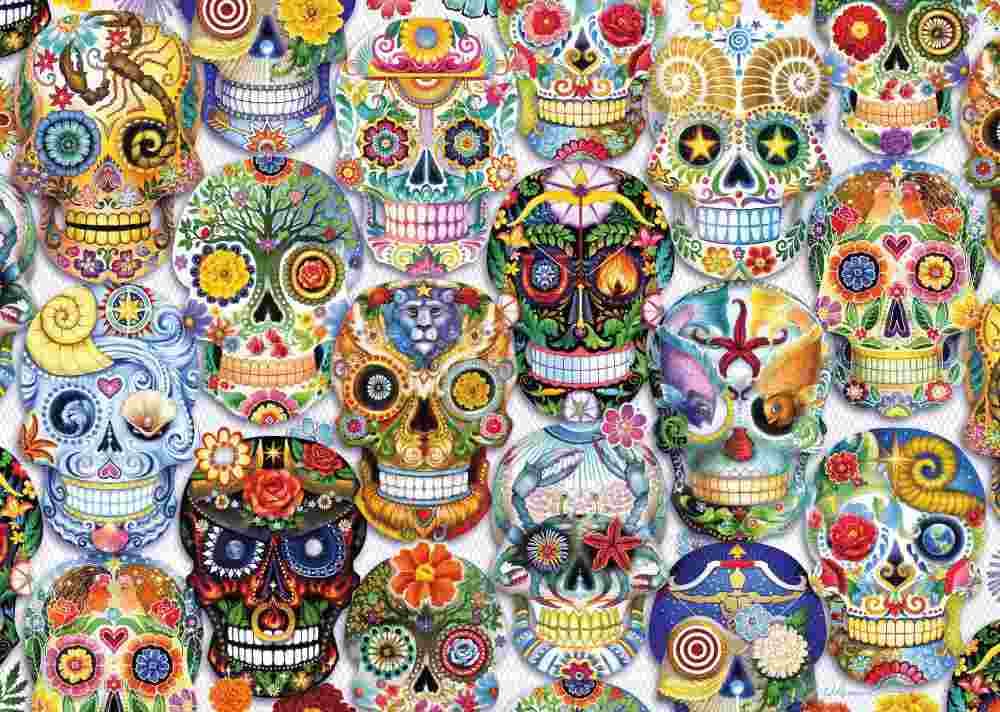 Schmidt - Puzzle Skulls - 2000 dielov