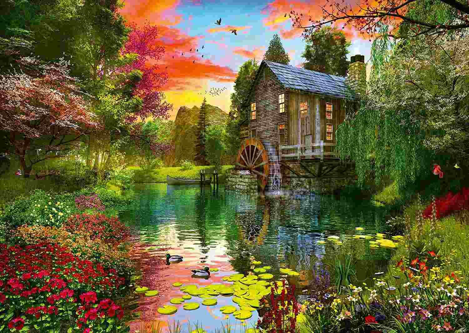 Schmidt - Puzzle The Water Mill - 1000 dielov