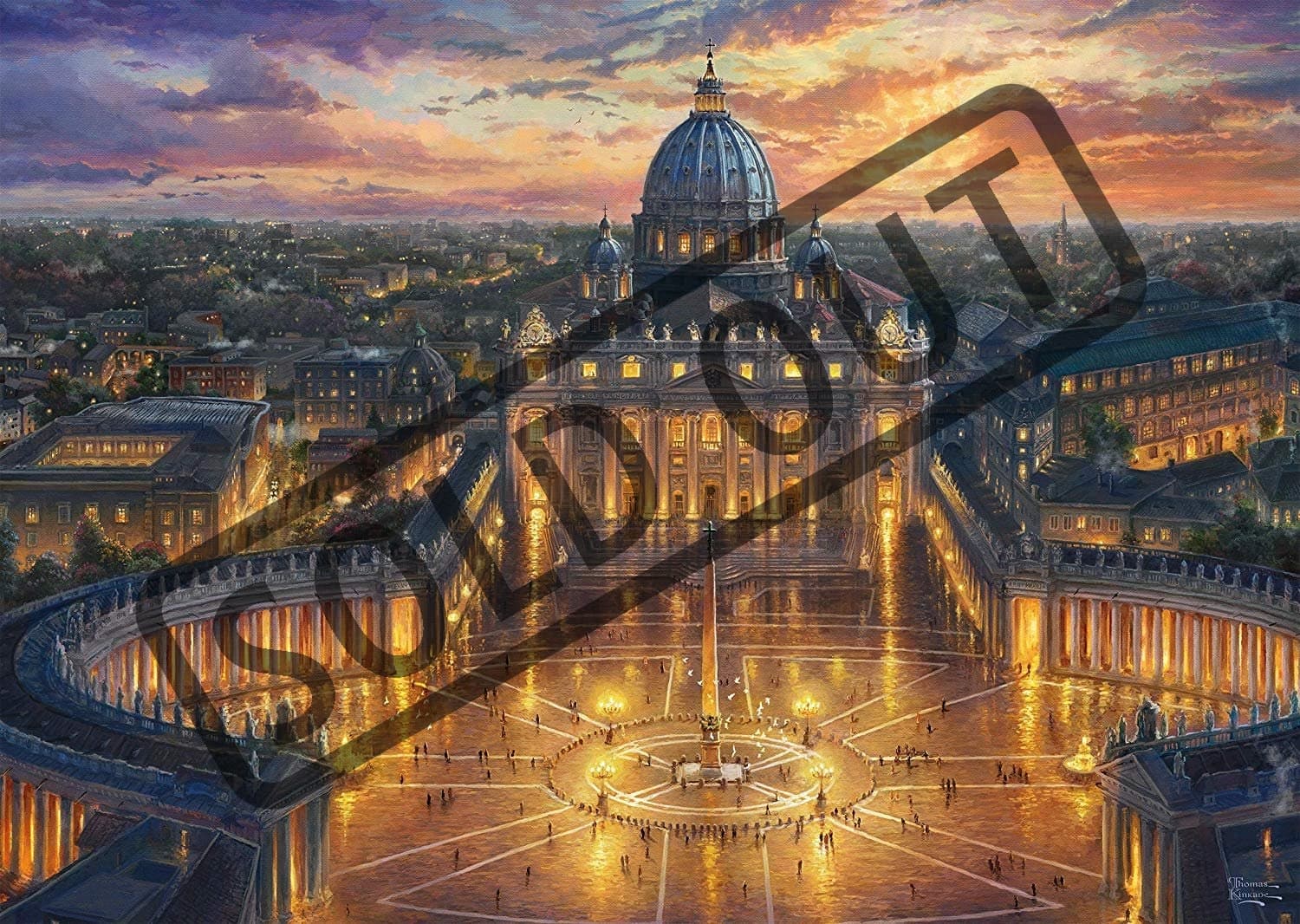 SCHMIDT Puzzle Vatikán, Itálie 1000 dílků